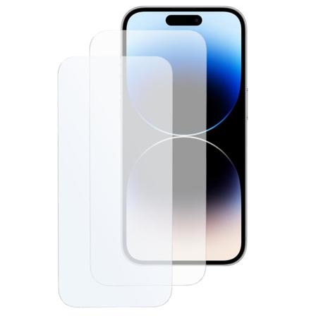 [2-pack] Skärmskydd Iphone 14 Pro - Härdat Glas Transparent