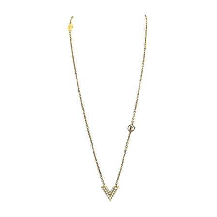 Louis Vuitton Vintage Necklaces , Geel , Dames , Maat: ONE Size Vintage Sieraden