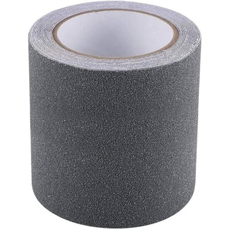 Høy trekkraft grå sklisikker tape, sklisikker tape for innendørs- og utendørstrapper