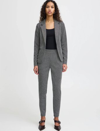 ICHI Ihkate Jacquard Pa8 - Grey - XL