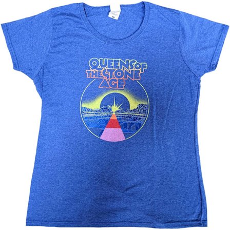 Queens Of The Stone Age Dam/Kvinnor Warp Planet Bomull T-Shir