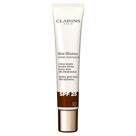 Clarins Skin illusion tinted moisturizer SPF 25 10, Makeup, Ansigt, Foundation
