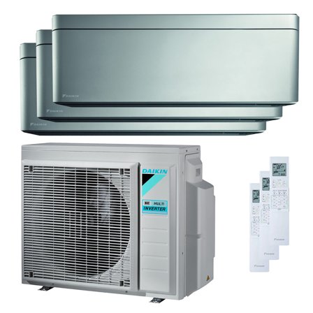 Condizionatore Daikin Stylish trial split 5000+5000+5000 BTU inverter A+++ wifi unità esterna 4,0 kW