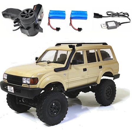 C54-1 RC BIL C54 Land Cruiser BIL LC80 Crawler Full Scale 260 Motor Off Road Klättring Monsterk 4WD Barnpresent