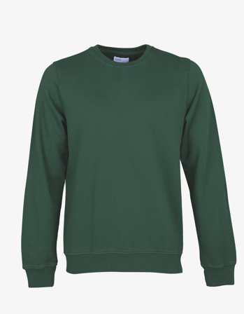 Classic Organic Crew - Emerald Green - S