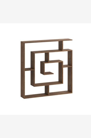 Homitis - Kirjahylly Labirent - Ruskea - Kirjahyllyt - - Homeroom