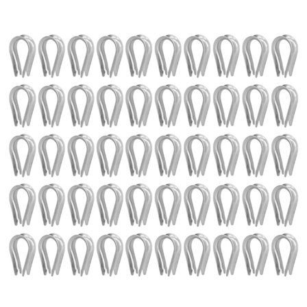 Verktøy for rigging av rustfrie stålkabler 50 vaierstrømper 4 mm for skipsbyggingsindustrien