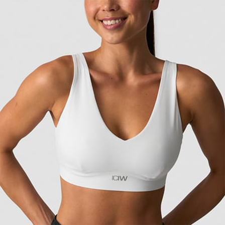 ICANIWILL Essential Sport-BH Hvit
