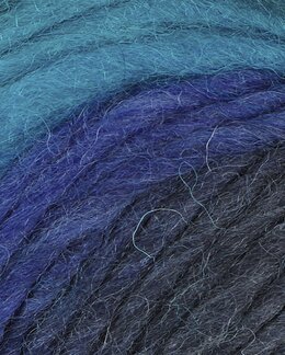 Lanka Naturgarn 50 g Sininen/turkoosi multi