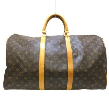 Louis Vuitton Vintage Pre-owned Polyester rejsetasker Brun, Dame Vintage Tasker, Størrelse: ONE Size