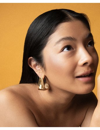 Susmie's Suspiro Hoops Gold - Gold - ONE SIZE