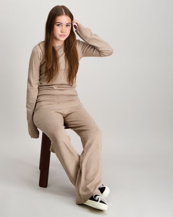 Sofie Schnoor VivoSY Knit Beige Pulls Fille - Kids Brand Store