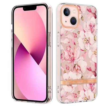 Super Slim og Slitesterk Softcover til iPhone 14 Plus - Hc005 Pink Gardenia