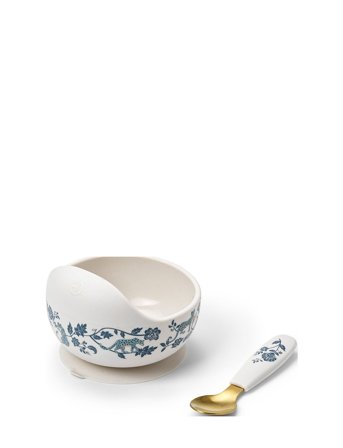 Elodie Details Silicone Bowl Set - Garden Leo Toile - Multi/patterned - ONE SIZE