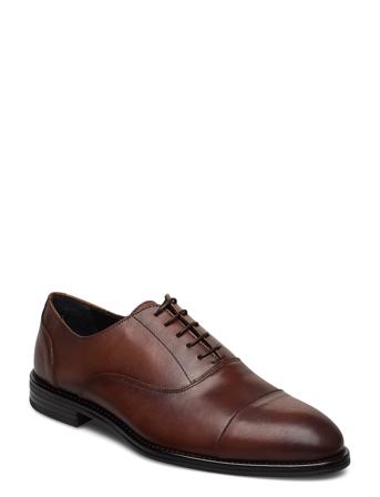 Lathan Designers Business Laced Shoes Brown Tiger Of Sweden