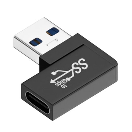 USB 3.0 hann til type C hunnadapterkontakt USB 3.0 header 90 grader opp ned