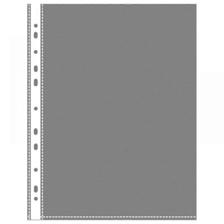 50 Arklommer 21,6 x 27,9 cm Klar Side Ring Plastlomme Perm Sikker Papir (LGL)