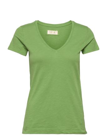 Arden Organic V-Ss Tee Green MOS MOSH