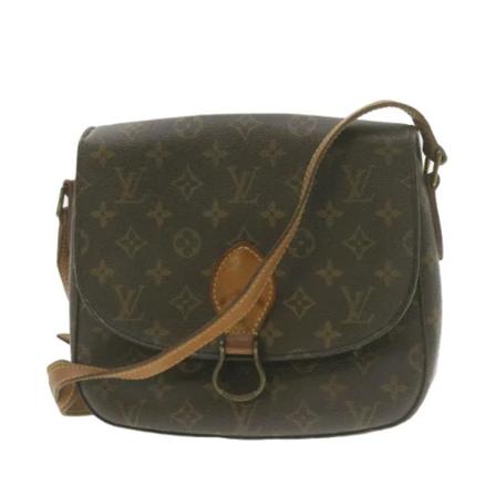 Louis Vuitton Vintage Pre-owned Canvas louis-vuitton-Väska brun, Dam Vintage Väskor, Dam, Storlek: ONE SIZE
