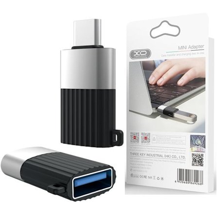 XO USB-C / Type-C - USB OTG-muuntimen sovitinliitin