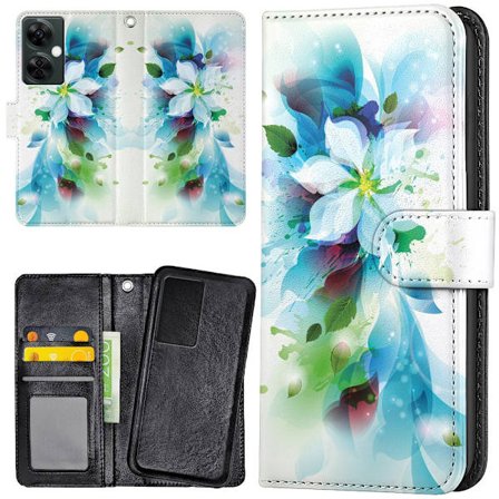 OnePlus Nord CE 3 Lite 5G - Lommebok Deksel Blomst