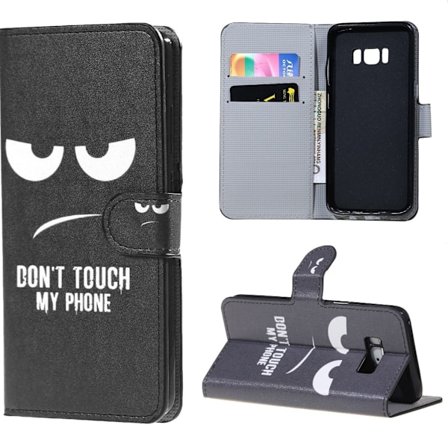 Plånboksfodral Samsung Galaxy S8 - Don ́t Touch My Phone