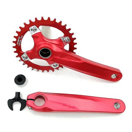 Ixf Sykkelkranksett Hul Integrert Terrengsykkelkrank Enkeltgir Kjedeblad For 8/9/10/11