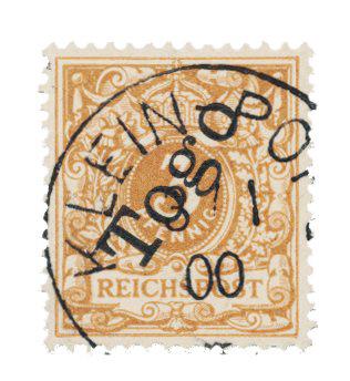 Tyske kolonier 1898 - MICHEL 1b - Stemplet