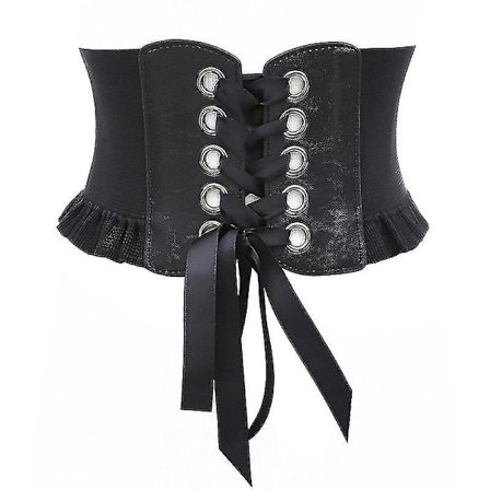 Kvinners Blonder Korsett Cinch Midje Elastisk Midjebånd Retro Bundet Bredt Belte Vintage Bandasje Elastisk Korsett Wrap For Jenter Halloween 