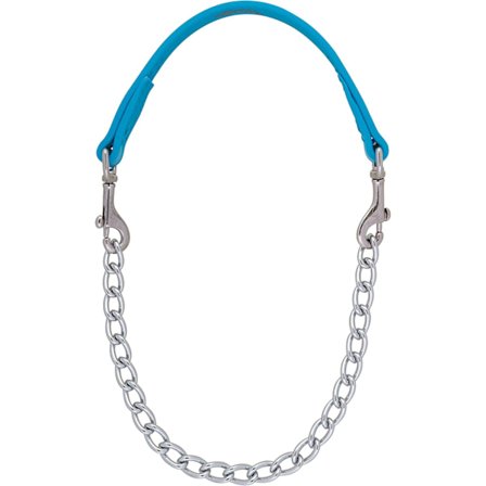 Brahma Webb Geitehalsbånd, Nikkelbelagt Kjede Hurricane Blue