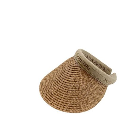UV-beskyttelse høy kvalitet raffia stråhatt fisker solhatt