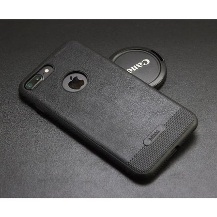 Mikki iPhone 6/6S Läder Skal - Svart