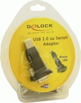 Delock seriell adapter - USB 2.0 - RS-232