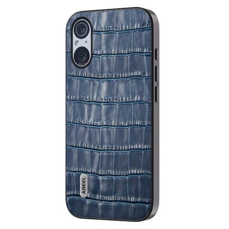 SKALO Sony Xperia 5 V ABEEL Läder Skal - Blå