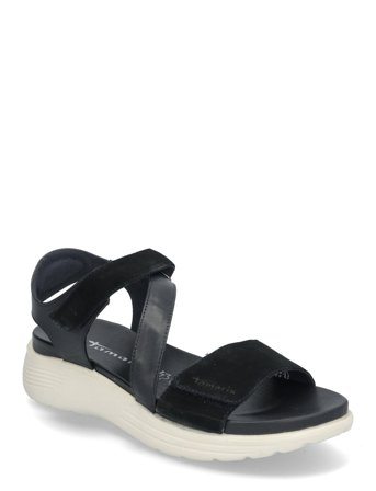 Women Sandals Shoes Sandals Flat Sandals Navy Tamaris