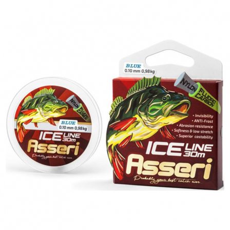 Asseri Isfiskelina Clear 30m - 0.12mm