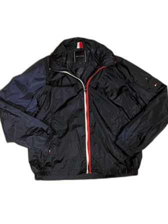 Marinblå vindjacka från Tommy Hilfiger