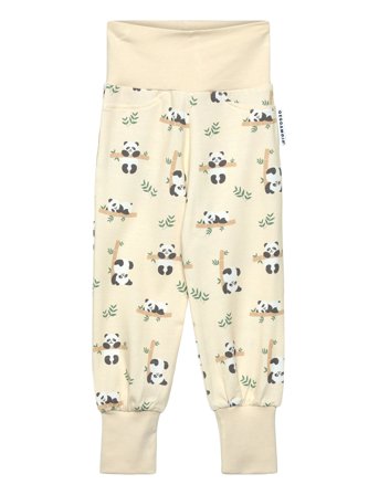Geggamoja Bamboo Baby Pants - Cream - 50/56