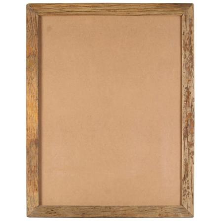 Vidaxl Fotoramar 2 St 50x70 Cm Massivt Återvunnet Trä Och Glas Brun
