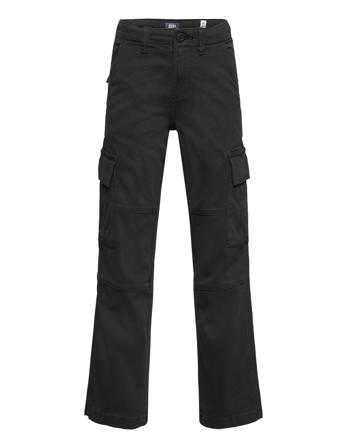 Jsptkane Jjharlow Cargo Sn Jnr Cargo Pants Svart Jack & J S*Betinget Tilbud