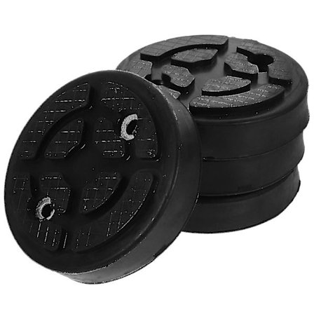 4-delt Professionel To-søjlet Lift Gummipuder Løftepunktsbeskyttelsespuder