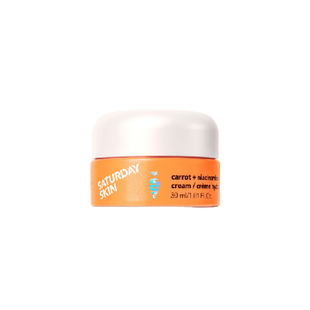 Saturday Skin Carrot + Niacinamide Moisturizing Cream 30ml Ögoncreme Unisex