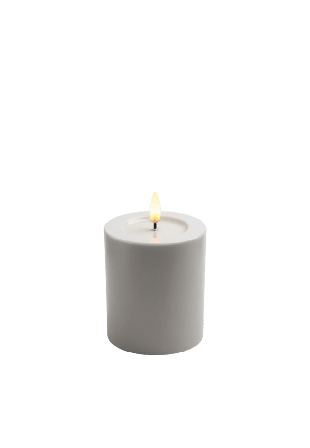 Led Nordic Luca Led-blockljus Utomhus Ø 7,5 1st Ljus & ljusstakar Vit 10 cm