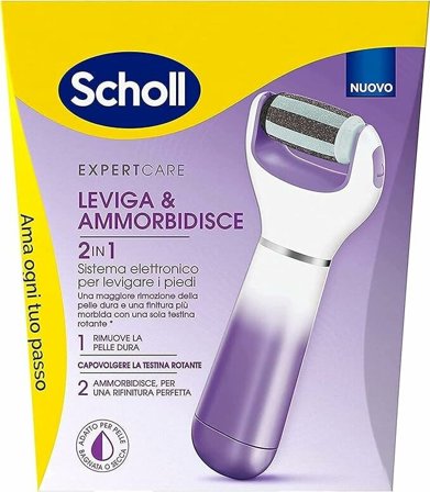 Scholl Velvet Leviga e Ammorbidisce Sistema di Pedicure