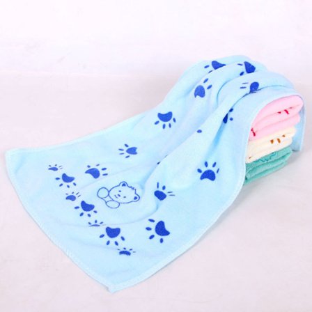 3-pack Ultra-fina Mikrofiberhanddukar – Tecknade Tryck, Förstärkta, Superabsorberande, Luddfria, Barnansiktshanddukar