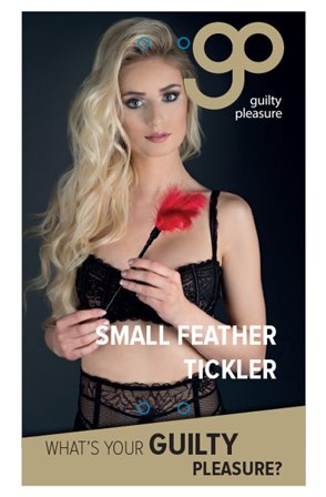 Kjøp Guilty Pleasure Small Feather Tickler Red - Fjærkiler | God pris