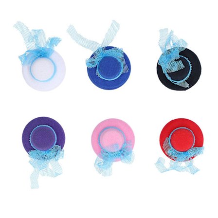 6 st 1/12 1/6 Miniatyrdockhus Hatt DIY Mini Dockhus Låtsaslek Leksaker Tillbehör