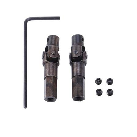 2 stk. Metal Universal Styreled Universalaksler Tilbehør