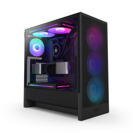 Multicom Flow A903 Gaming PC AMD Ryzen 5 7600X3D, 64GB DDR5 RAM, 2TB PCIe SSD, Radeon RX 9070 XT 16GB, 2.5GbE, Wi-Fi 6E, Windows 11 Home
