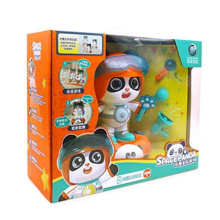 Interstellar Panda Älykäs varhaiskasvatuskone Monitoiminen robotti Musiikkilelu Tarinakone Vauvan valaistus Osaa puhua